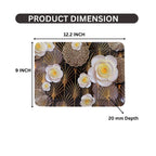 Ariya Serving Tray Set of 2 Multicolor Melamine