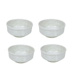 Ariya Mrbl Melamine Soup Bowl Set of 4 | Durable & Easy-to-Clean | Ideal for Home & Parties