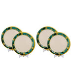 Ariya 11 Inch Melamine Dinner Plate Set | Pack of 4 | Durable & Lightweight