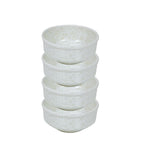 Ariya Mrbl Melamine Soup Bowl Set of 4 | Durable & Easy-to-Clean | Ideal for Home & Parties