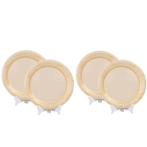 Ariya 11 Inch Melamine Dinner Plate Set | Pack of 4 | Durable & Lightweight