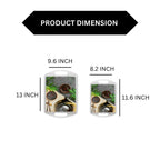 Ariya Melamine Rectangle Serving Tray Set of 2 – Multicolor, Easy to Clean