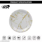 Ariya Melamine Dinner Plates 11 Inch Set of 24 | Arabian Design