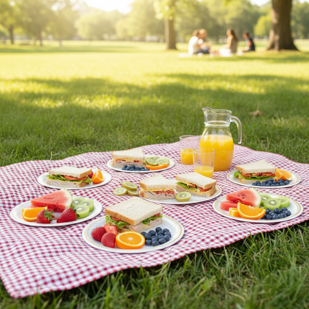 Ariya Melamine 11"Inch Dinner Plate | White Golden Border | Pack of 6