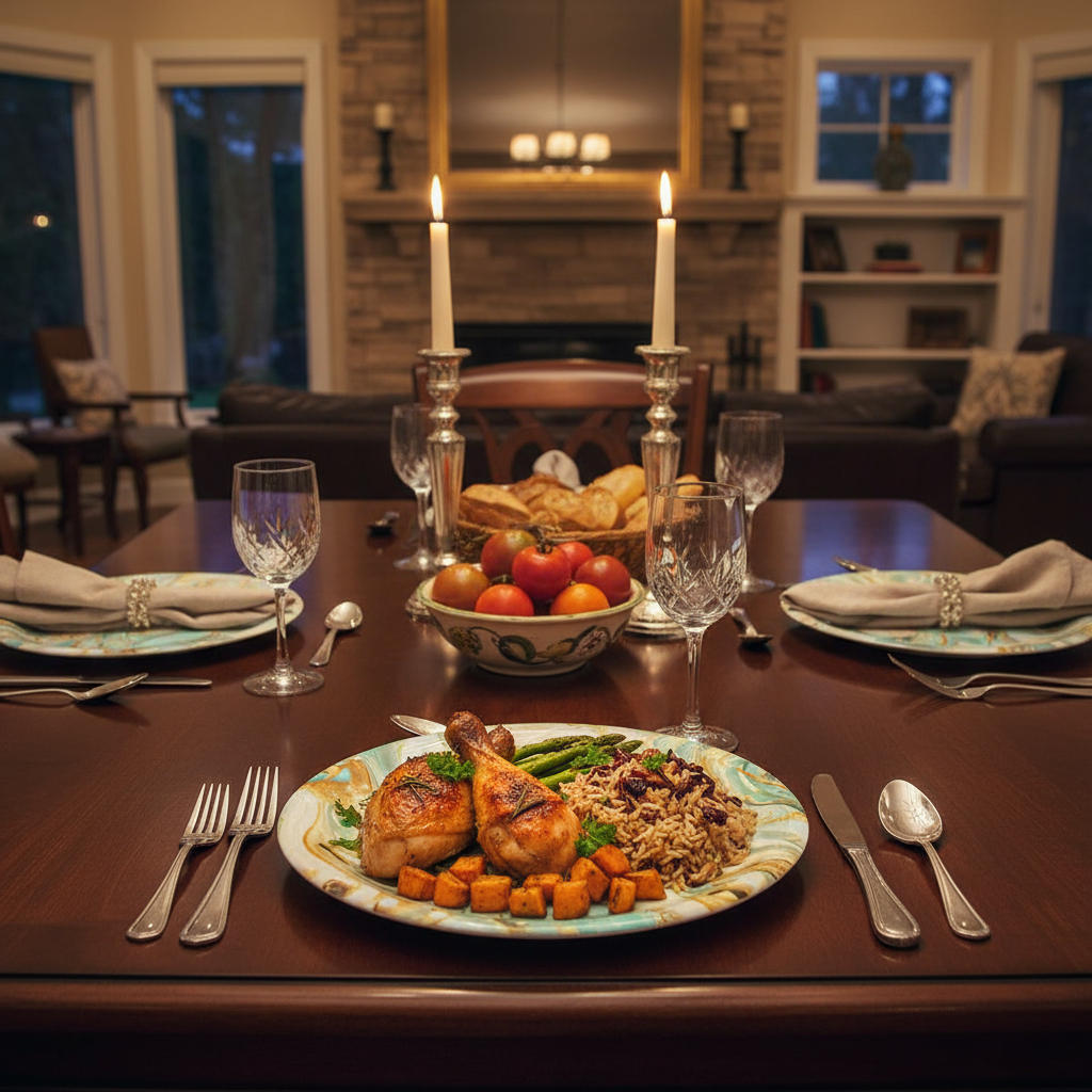 Ariya Melamine 11 Inch Multicolor P14 Serving Plate 4 Pc