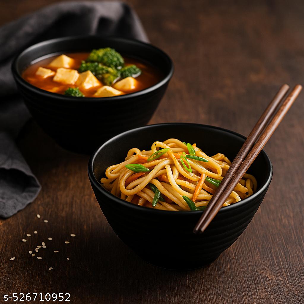 Ariya Melamine Bowl Set | Pack of 4 | Durable & Easy-to-Clean