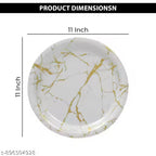 Ariya Melamine Dinner Plates 11 Inch Set of 24 | Arabian Design