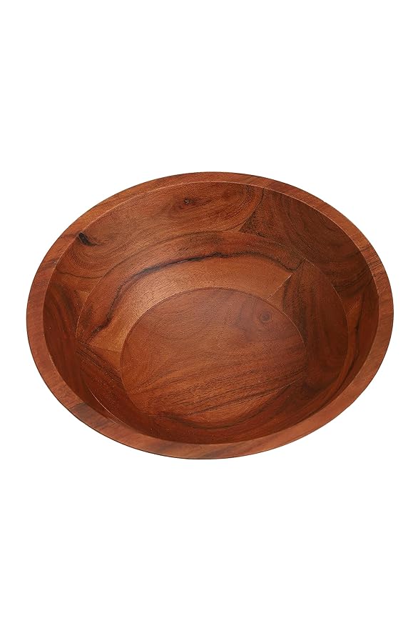 Ariya 16x7 Inch Acacia Wood Serving Platter with Handle – Snacks, Cheese & Fruits Tray