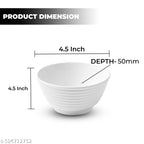 Ariya Melamine Bowl Set | Pack of 4 | Durable & Easy-to-Clean